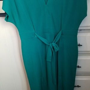 Hunter green dress